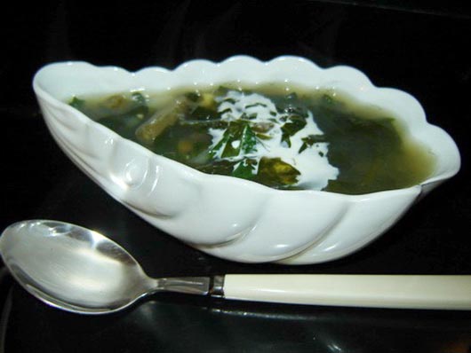 Овочевий суп з грибами (рецепт для мультиварки)