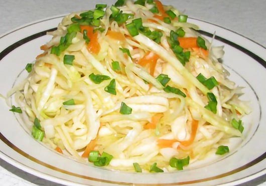 Фруктовий салат з капустою